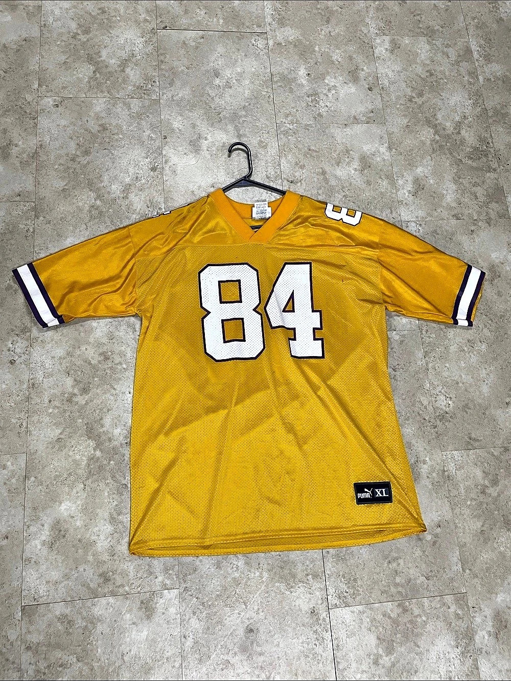 Puma Moss #84 Football Jersey Yellow XL